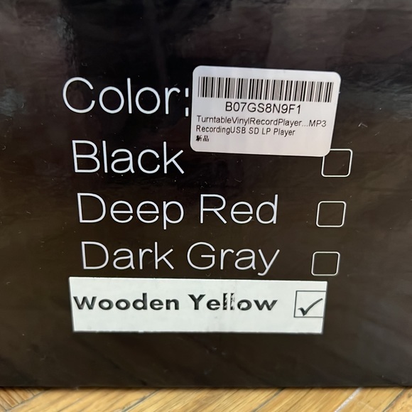 Wockoder Turntable Player - Picture 2 of 7